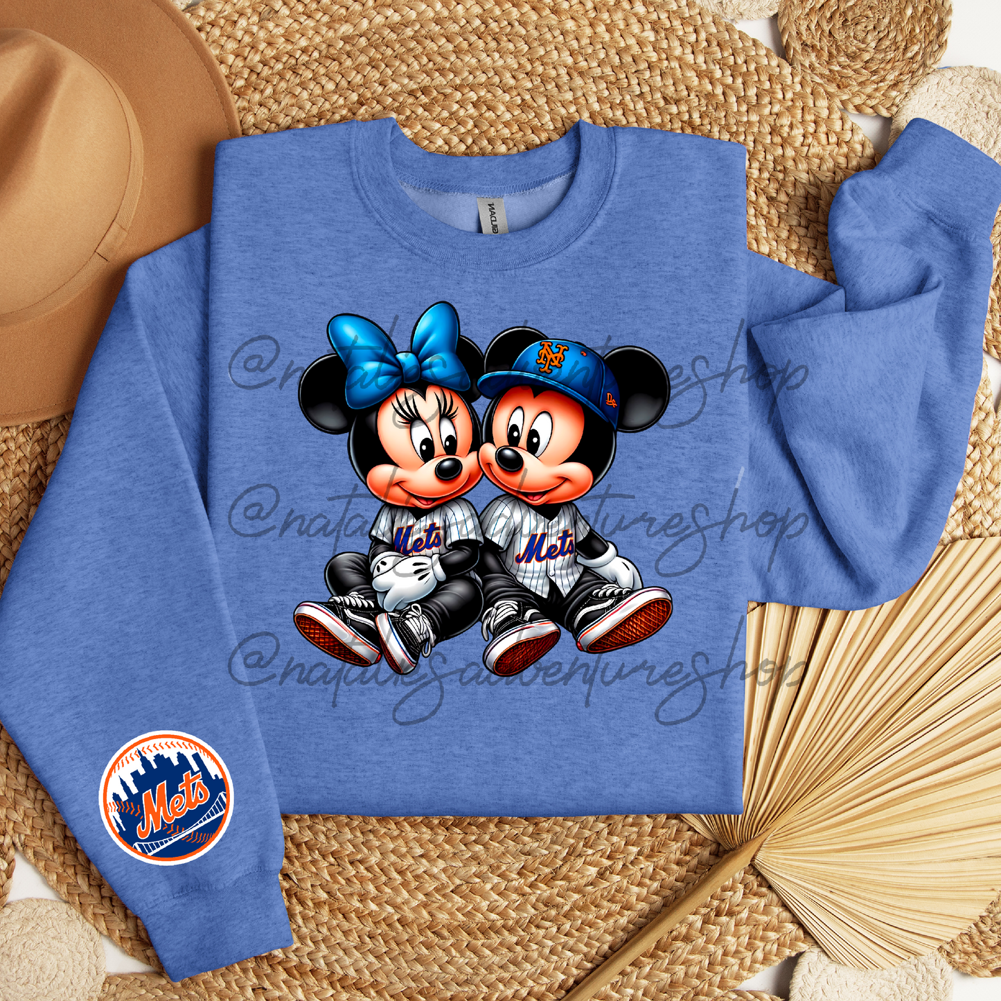 *Pre-Order* Sports Mouse Crewnecks (Angels & Mets) Baseball