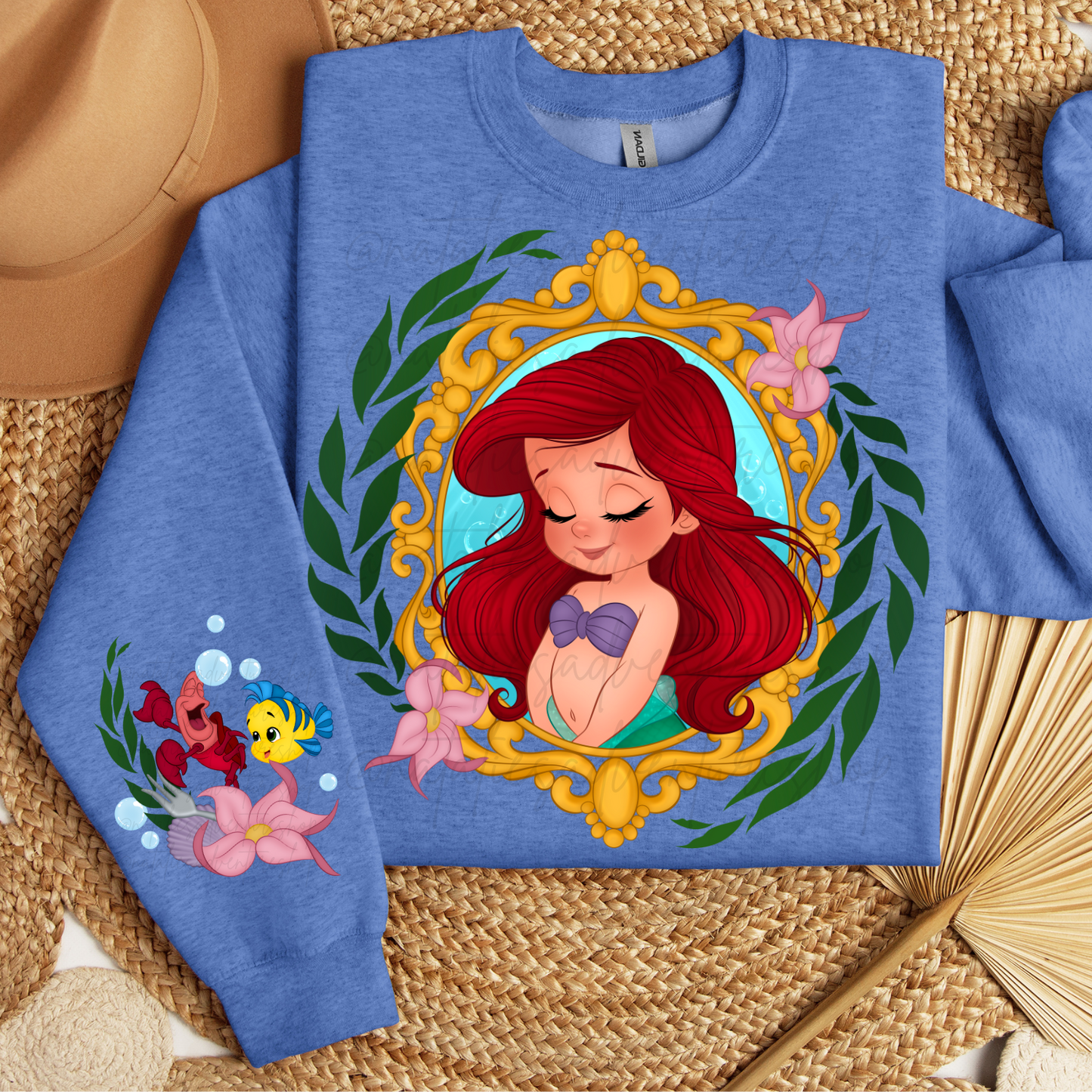 *Pre-Order* Baby Mermaid Princess Crewneck