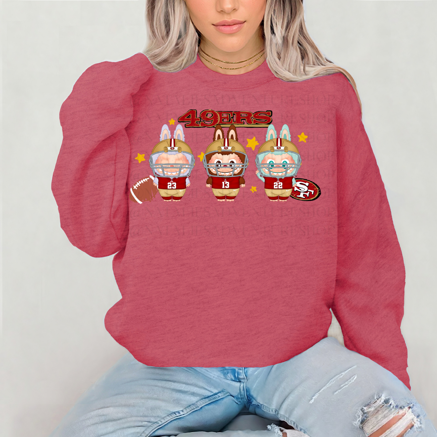 *Pre-Order* 49 Bubu Football Crewneck