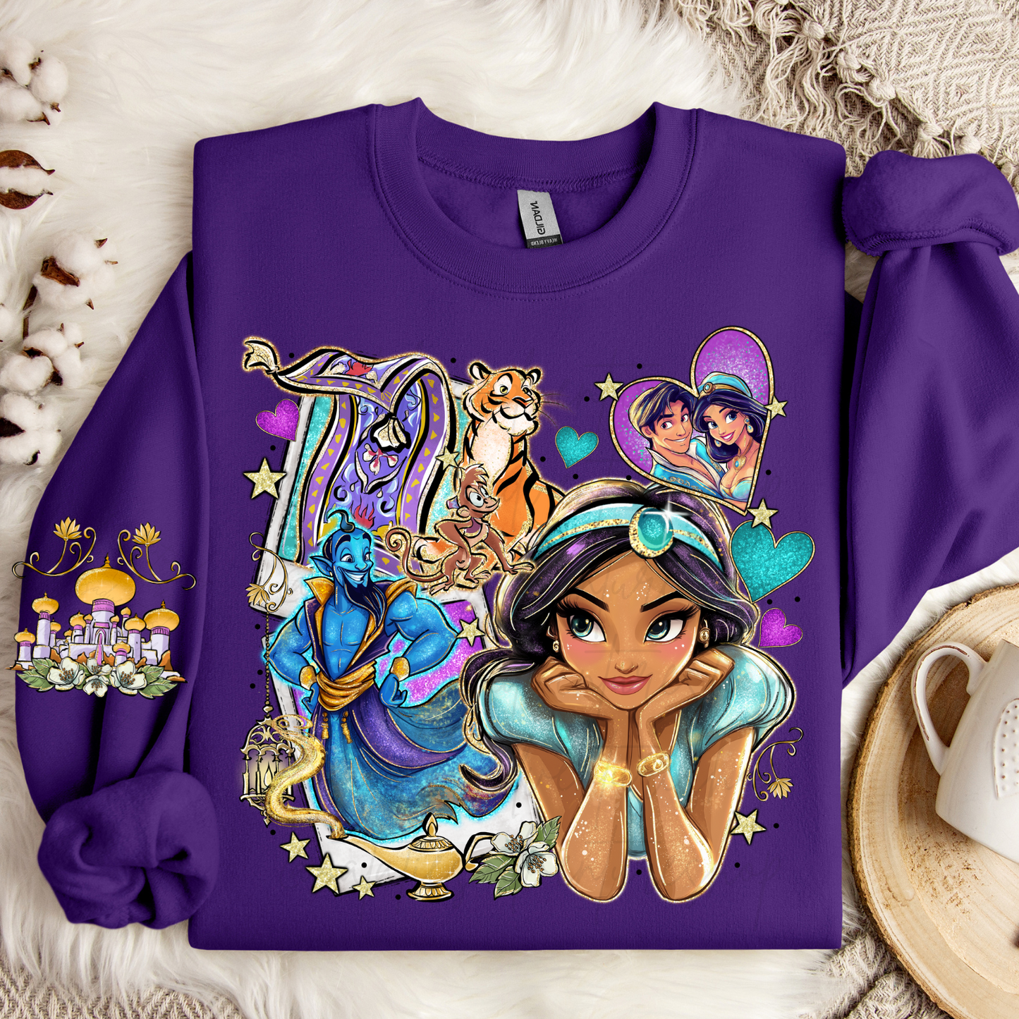 *Pre-Order* Arabian Princess Cartoon Crewneck