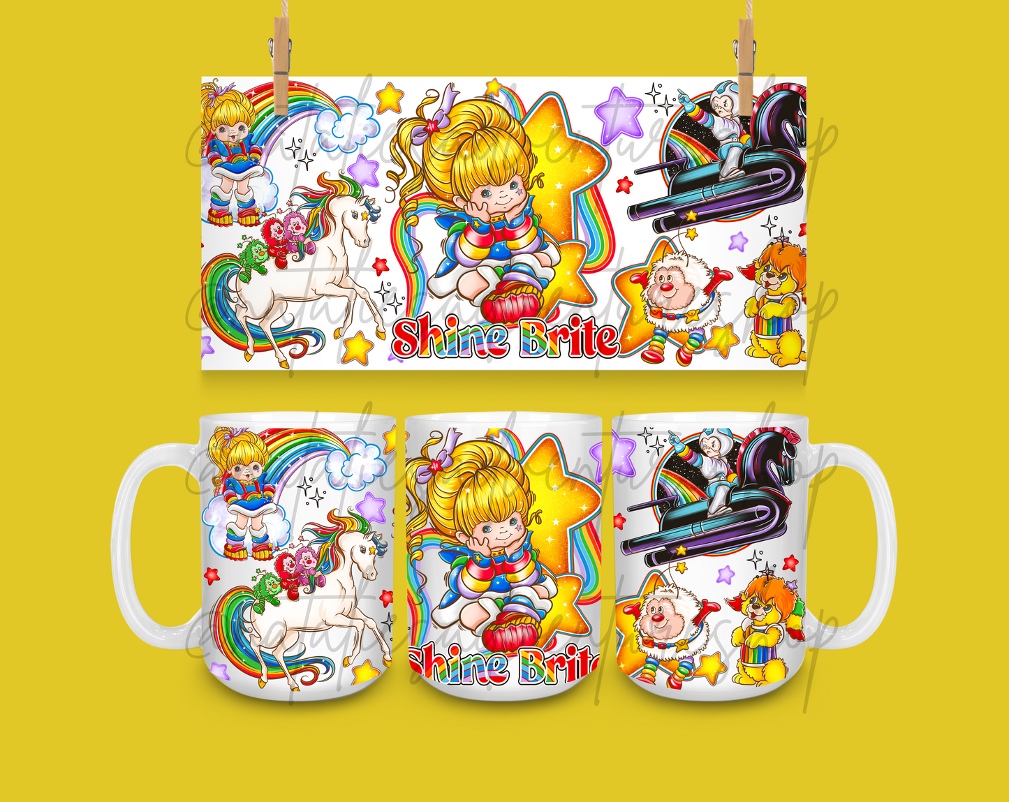 *PRE-ORDER* Rainbow Nostalgia Retro 15oz Ceramic Mug