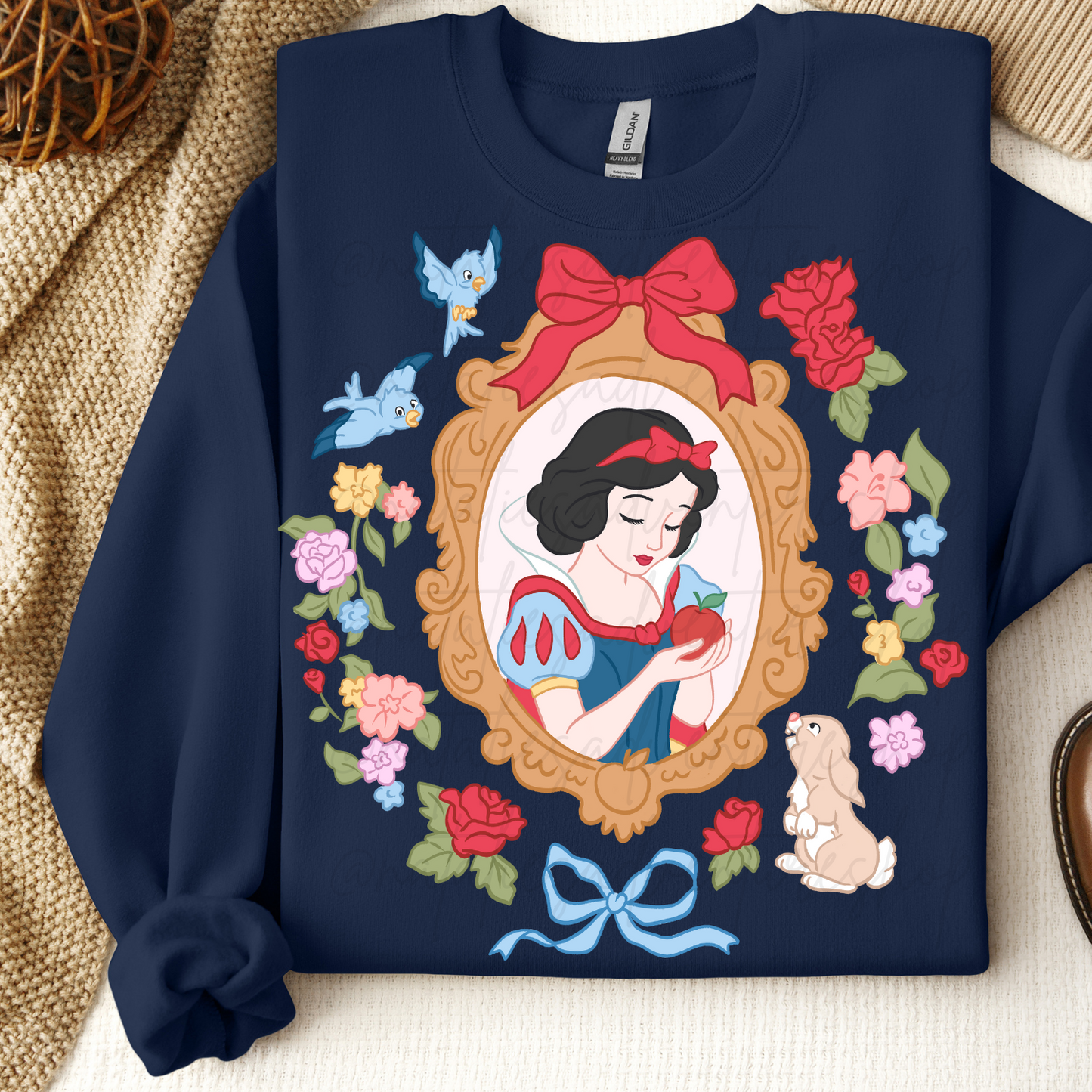 *Pre-Order* Snow Princess Portrait Crewneck