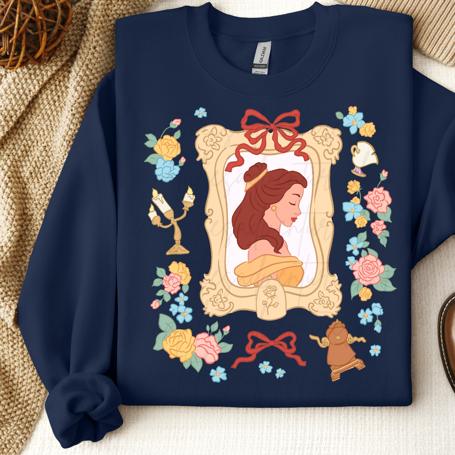 *Pre-Order* Beauty Princess Portrait Crewneck