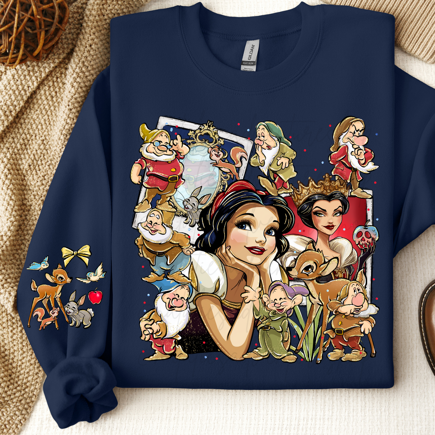 *Pre-Order* Snow Princess Cartoon Crewneck