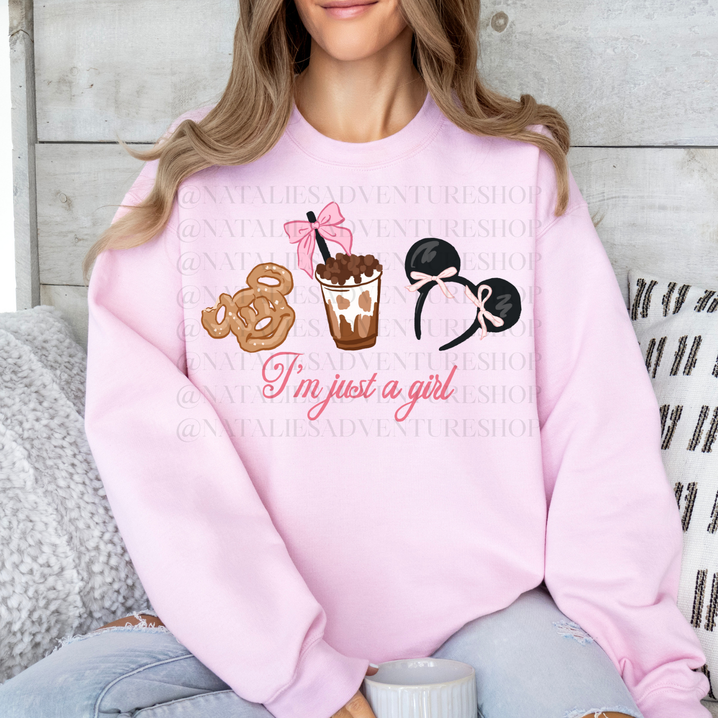 *Pre-Order* Just a Girl Crewneck