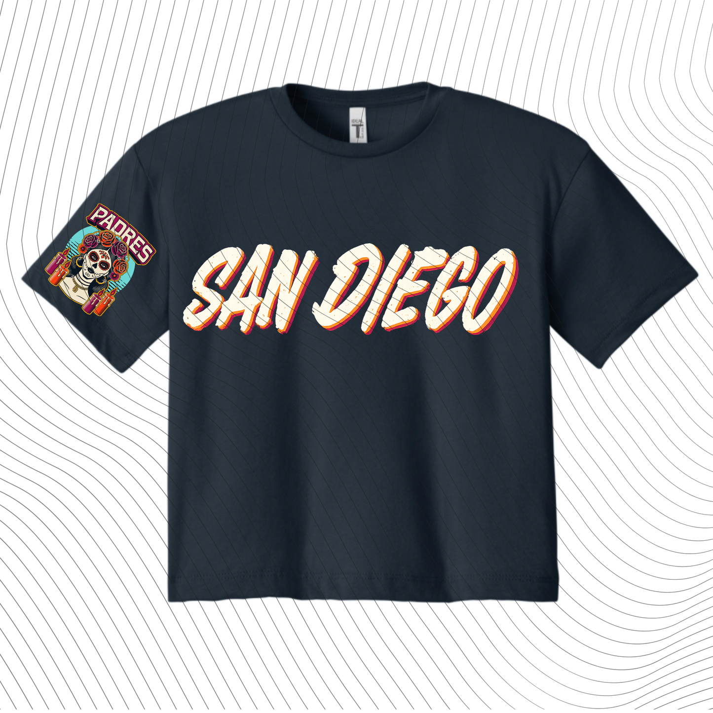 *Pre-Order* SD Navy Crop Top