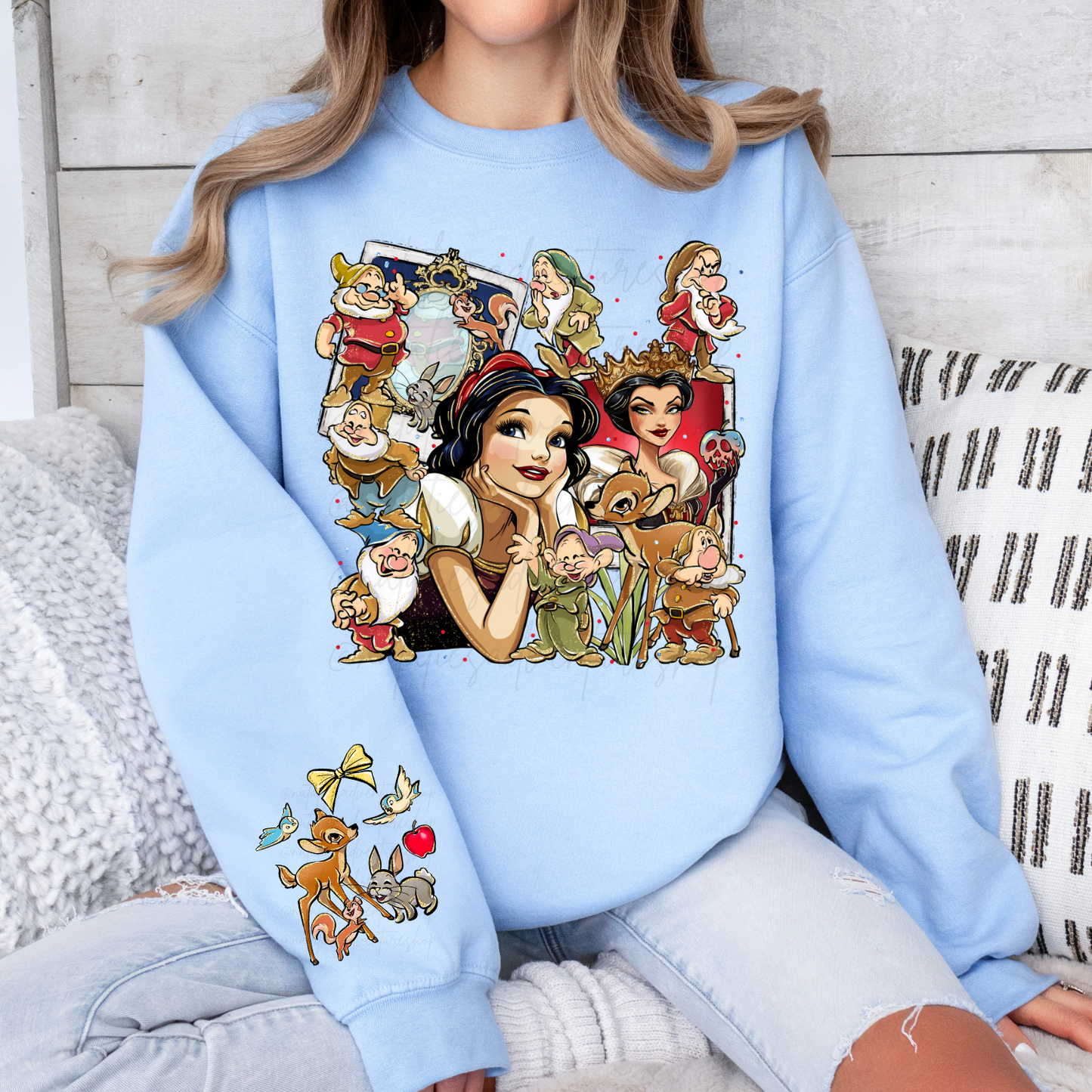 *Pre-Order* Snow Princess Cartoon Crewneck