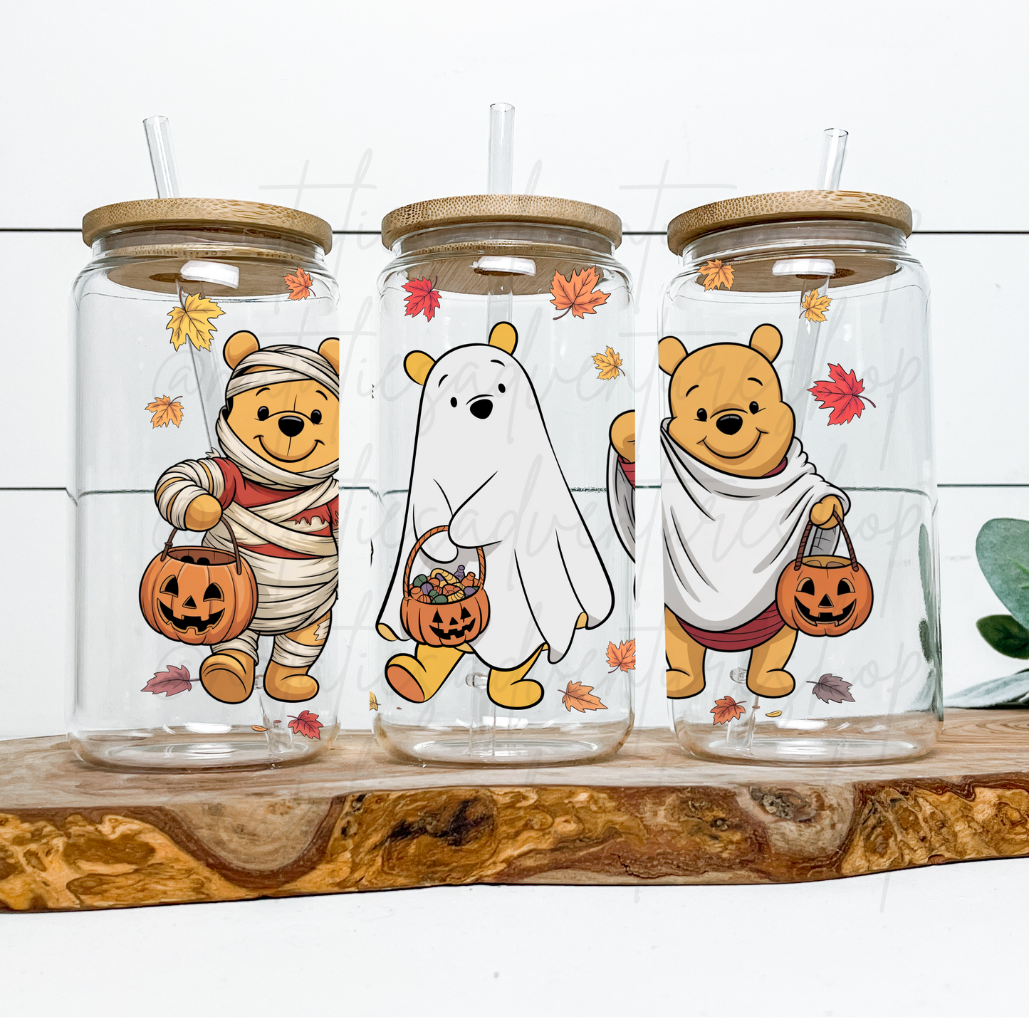 *Pre-Order* Winnie Costumes 16oz Glass Can