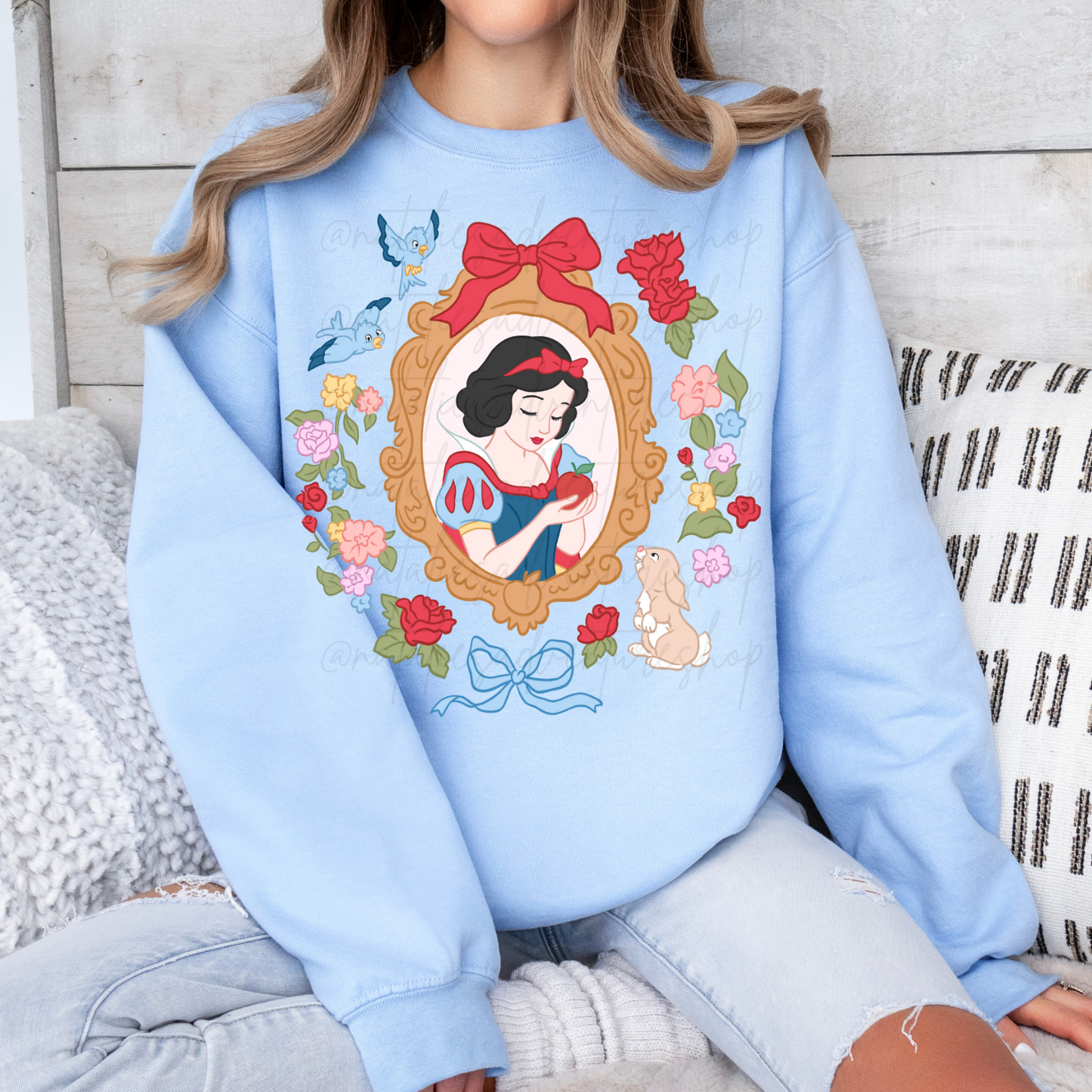 *Pre-Order* Snow Princess Portrait Crewneck
