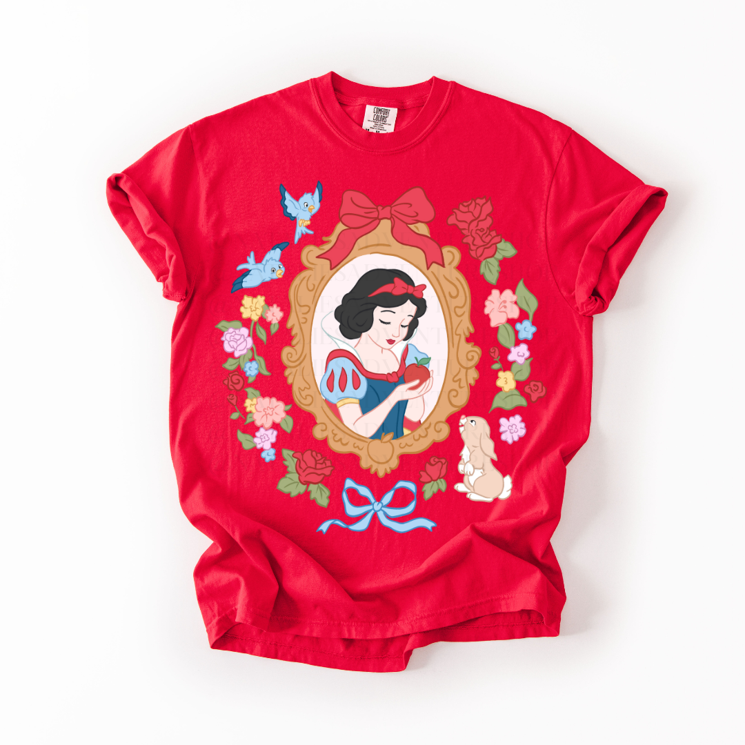 *Pre-Order* Snow Portrait Princess T-Shirt (Comfort Colors)