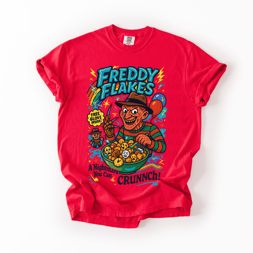 *Pre-Order* Freddy Flakes Cereal T-Shirt (Comfort Colors)