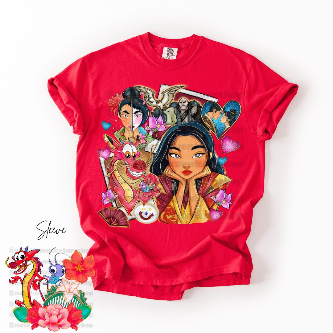 *Pre-Order* Loyal, Brave, True Princess Cartoon T-Shirt (Comfort Colors)