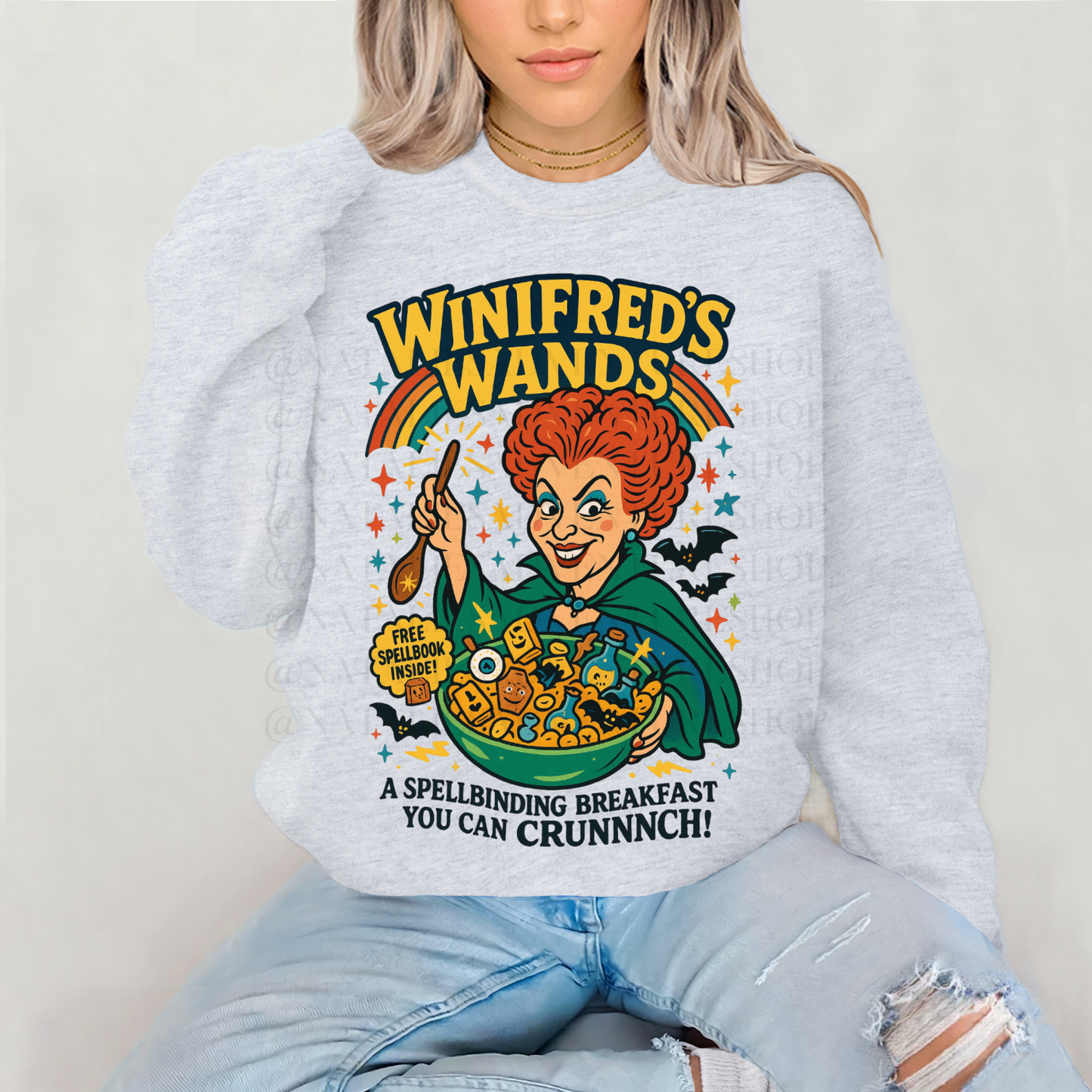 *Pre-Order* Winifred Wands Cereal Crewneck