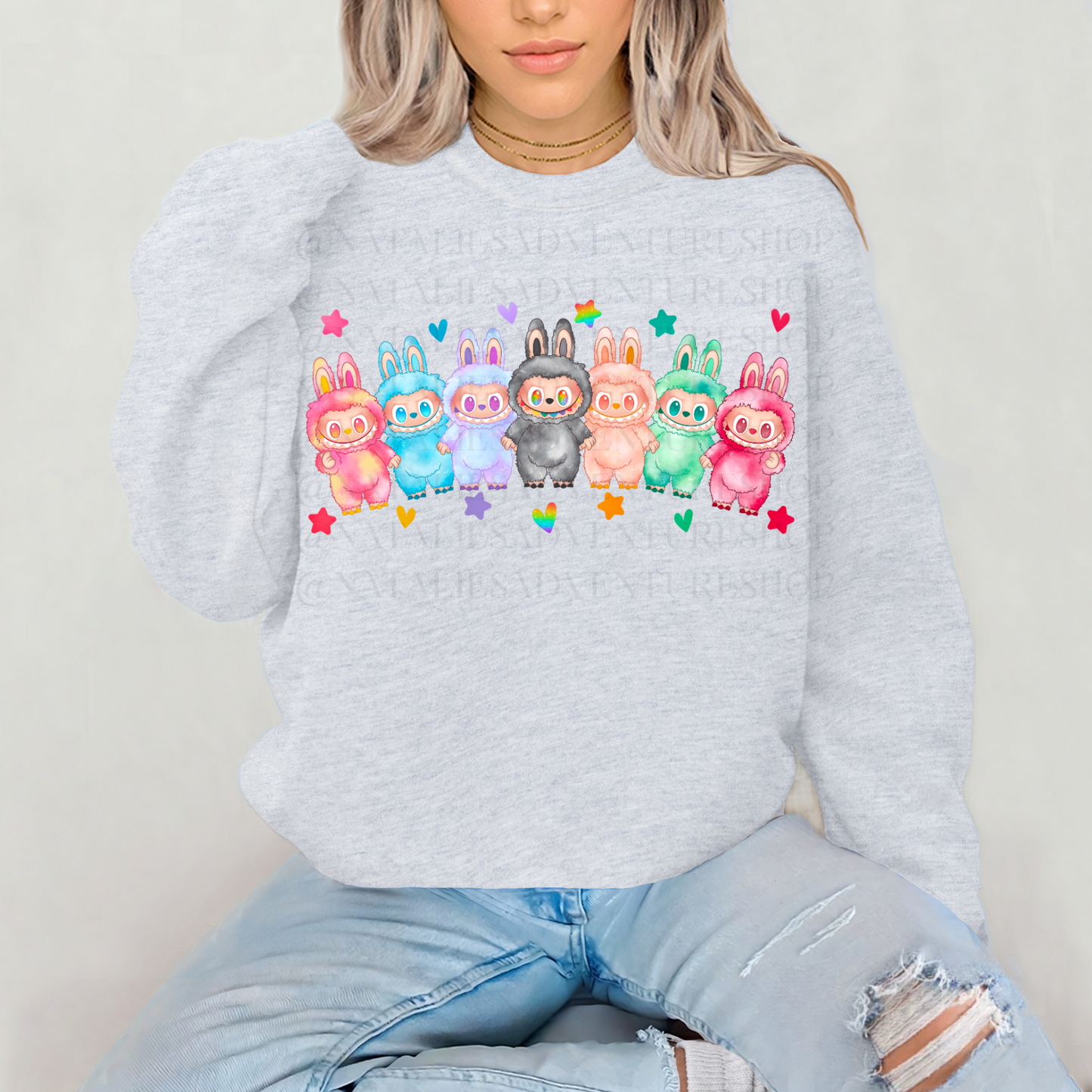 *Pre-Order* Big Energy Bubu Crewneck