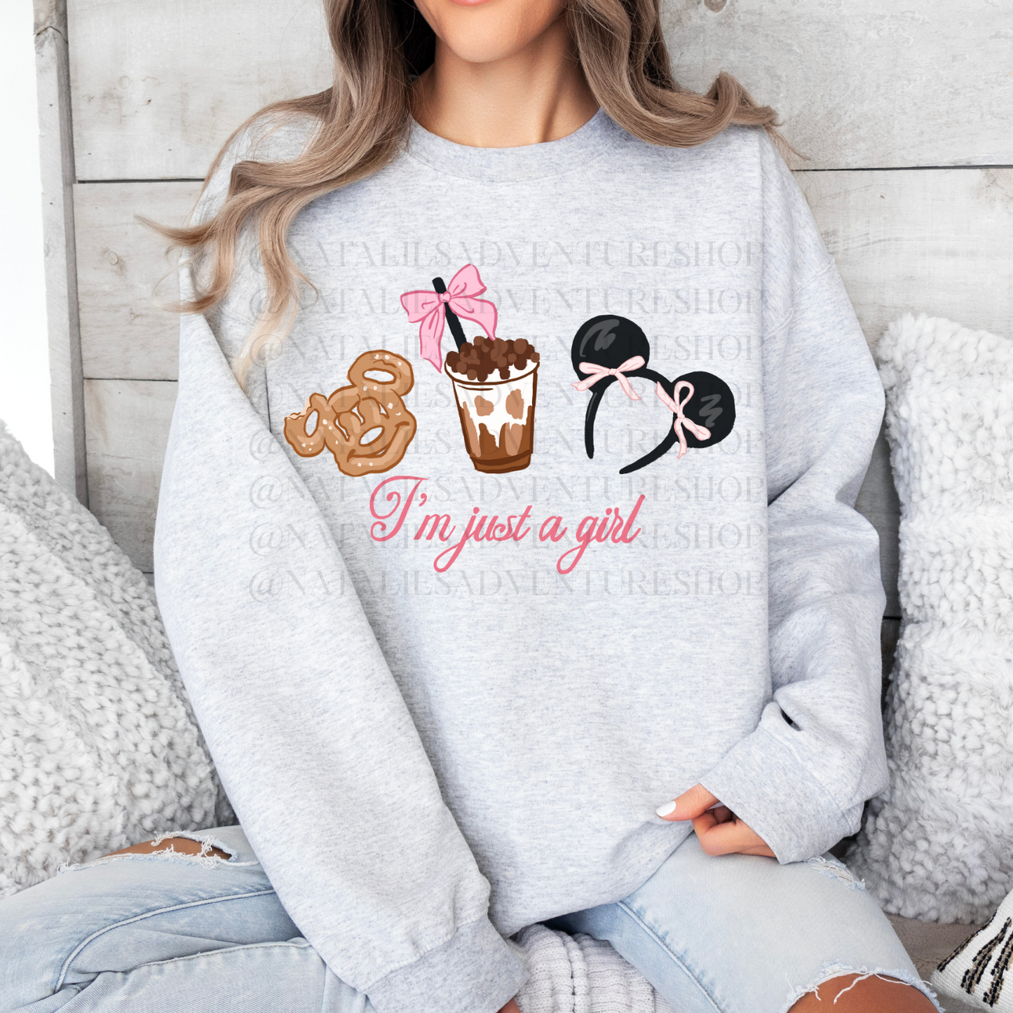 *Pre-Order* Just a Girl Crewneck