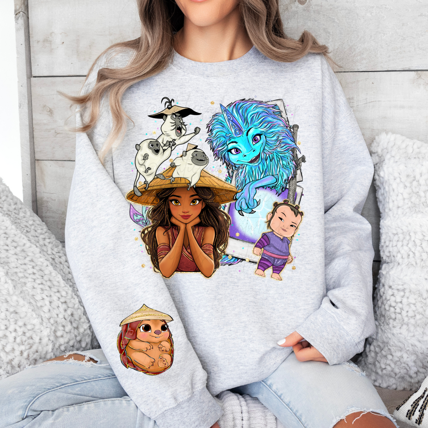 *Pre-Order* Dragon Princess Cartoon Crewneck