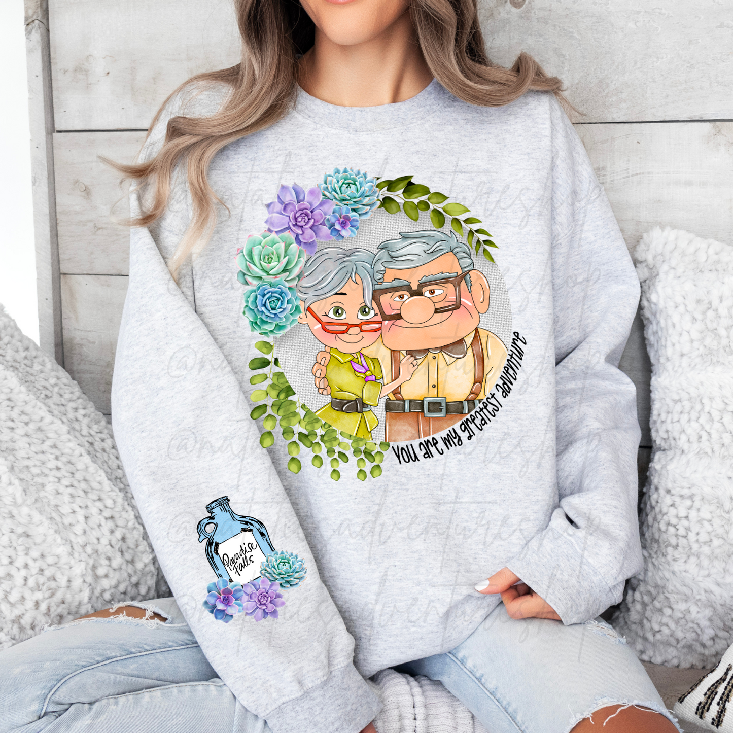 *Pre-Order* Adventure Succulents Crewneck