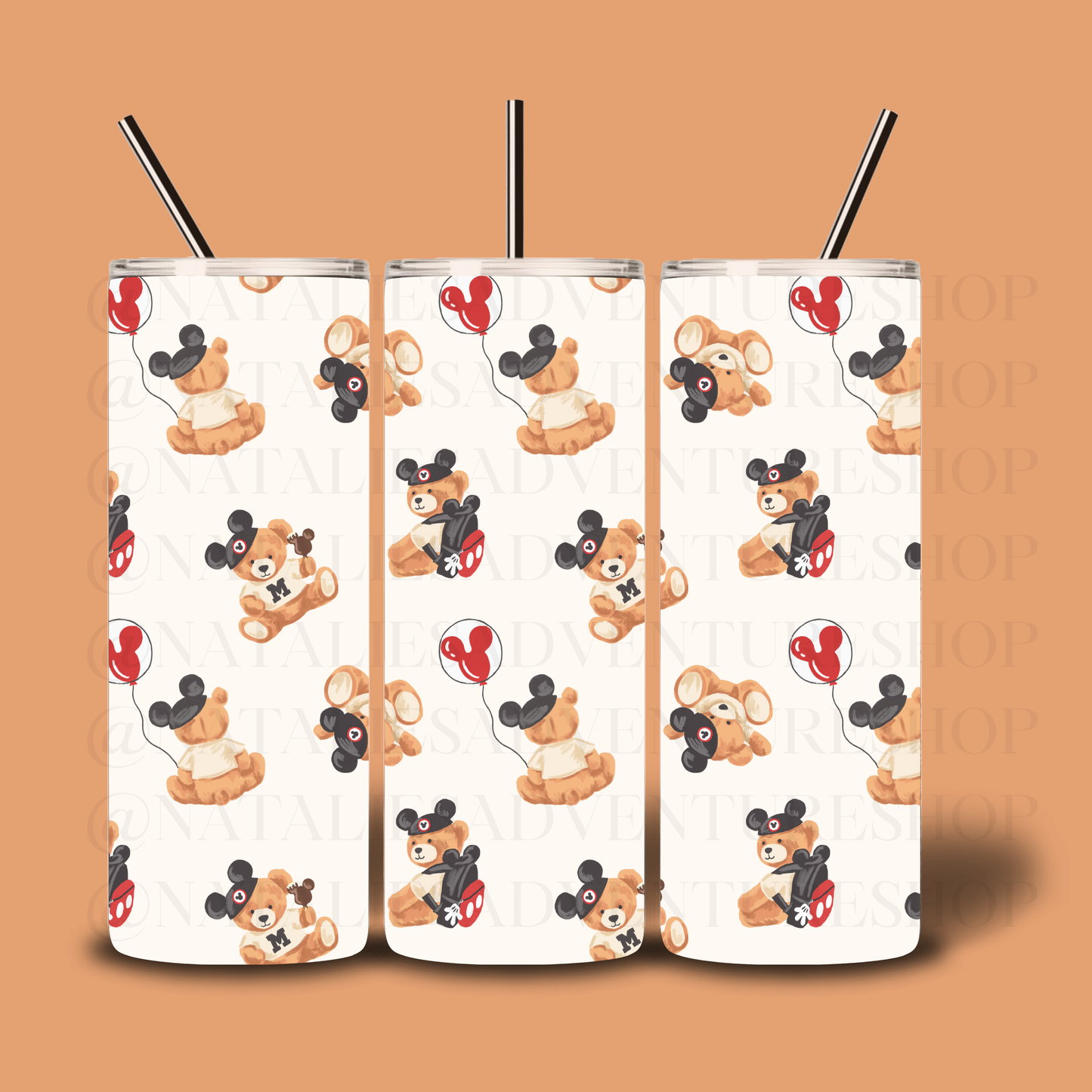 *Pre-Order* Park Bears 20oz Stainless Steel Tumbler