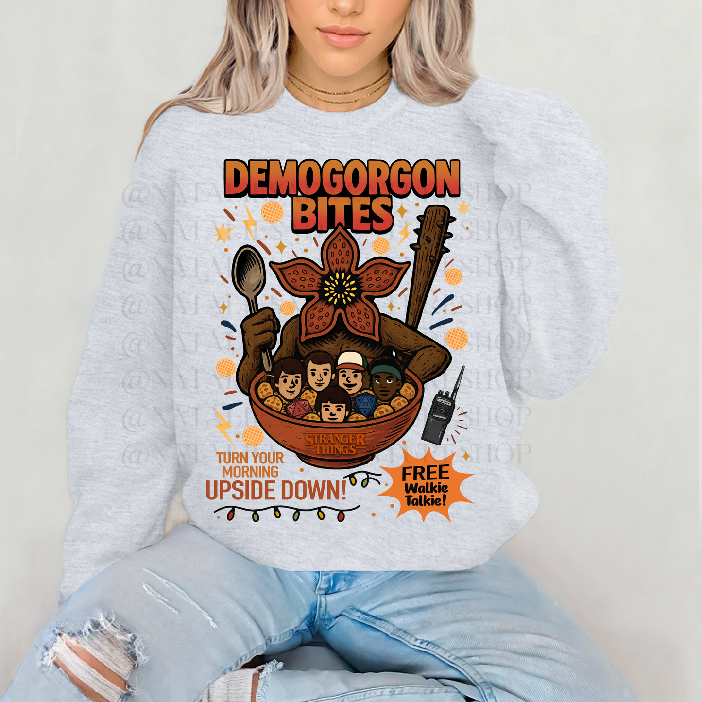 *Pre-Order* Demogor Bites Cereal Crewneck