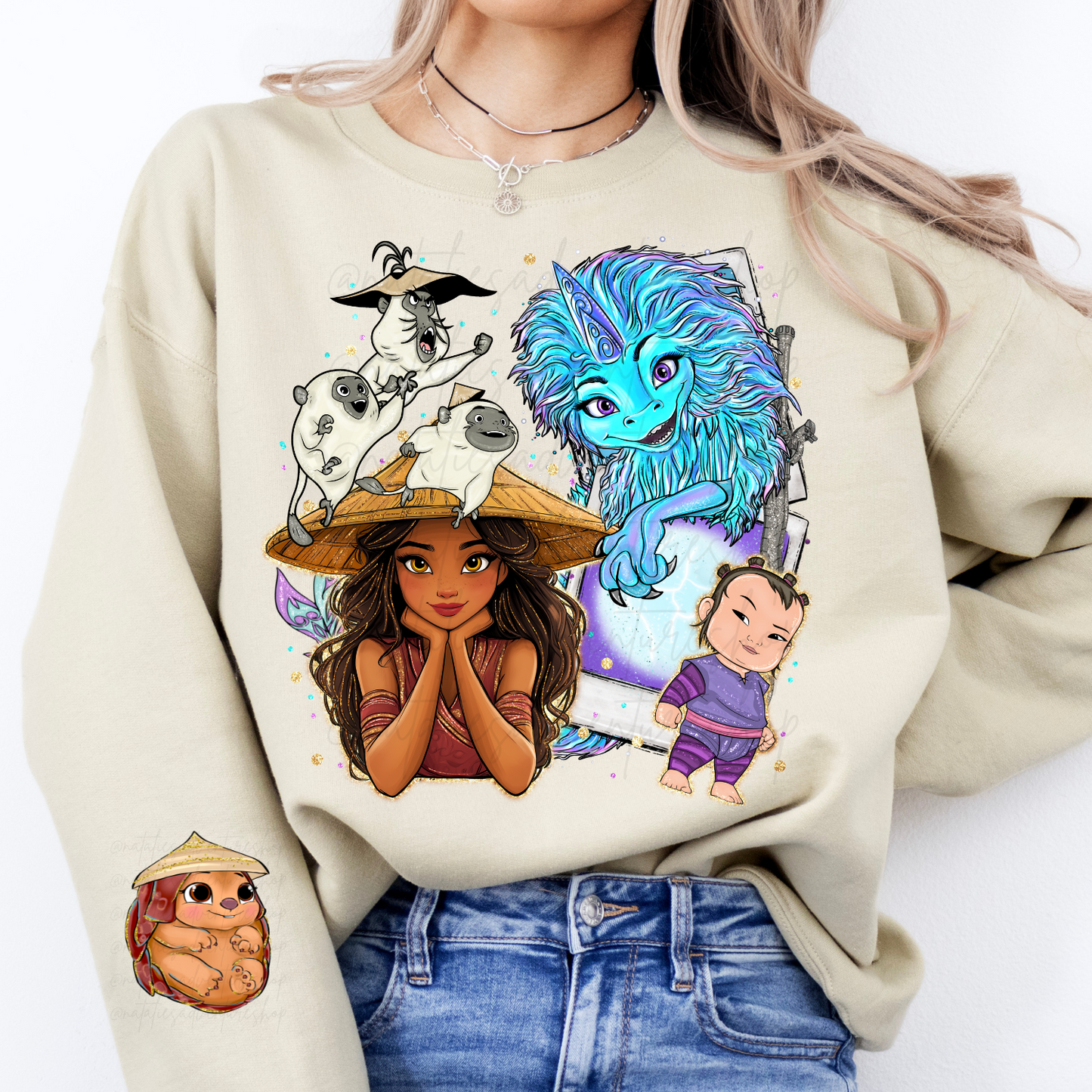 *Pre-Order* Dragon Princess Cartoon Crewneck