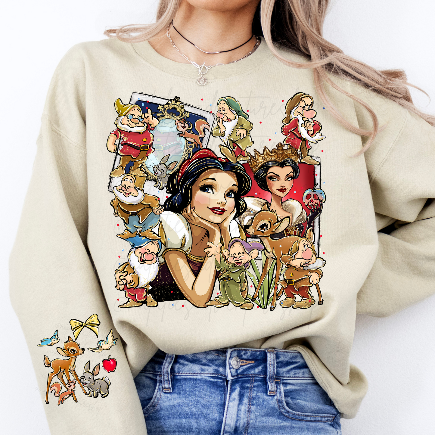 *Pre-Order* Snow Princess Cartoon Crewneck