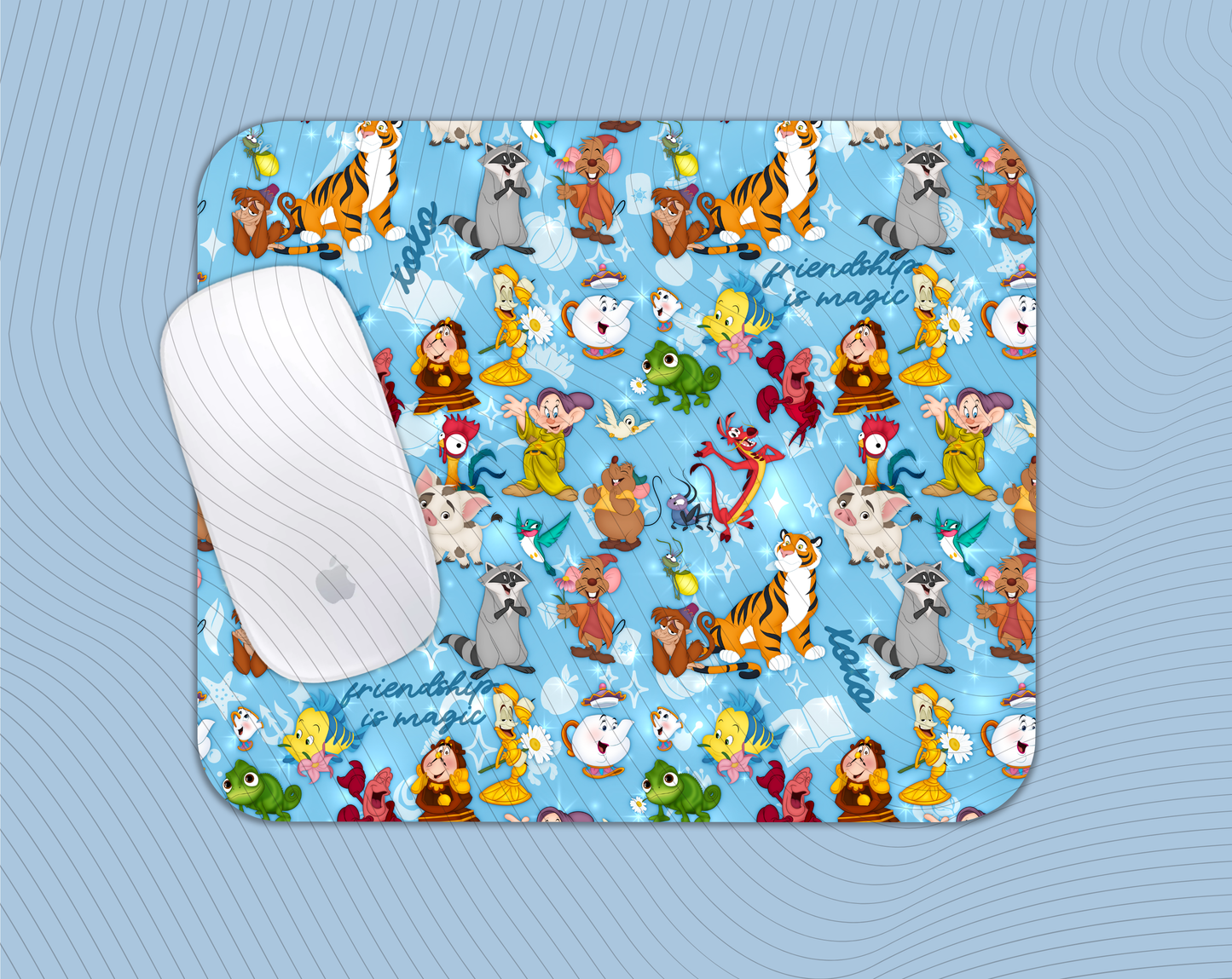 *Pre-Order* Pink/Blue Sidekicks Mousepad