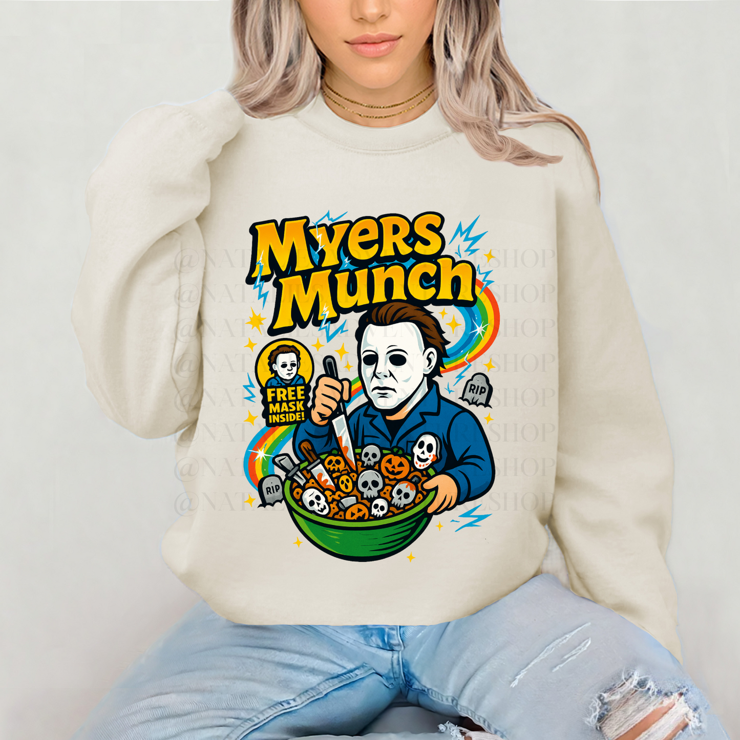 *Pre-Order* Myers Munch Cereal Crewneck