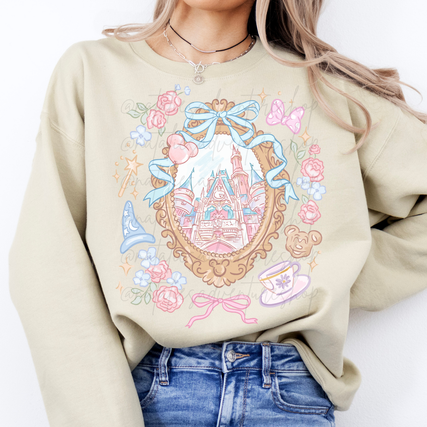 *Pre-Order* Castle Magic Cartoon Crewneck