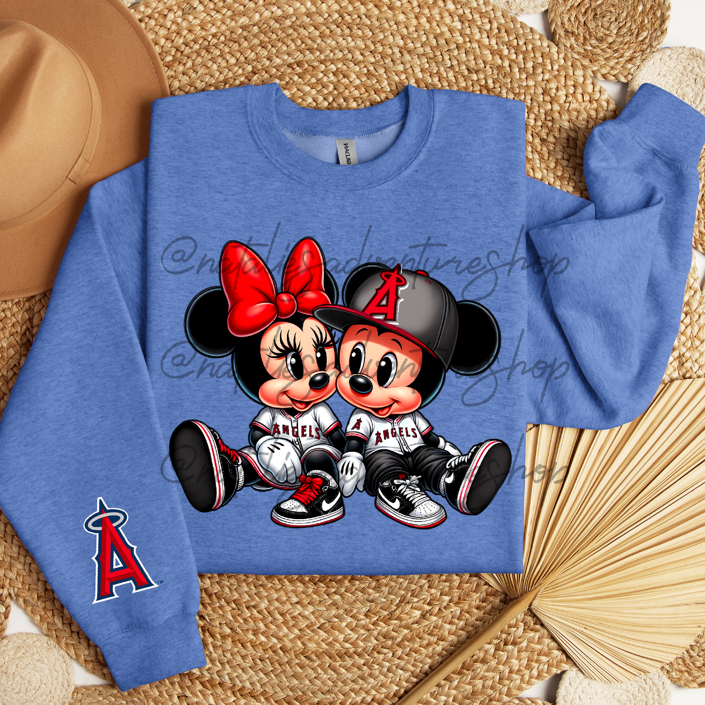 *Pre-Order* Sports Mouse Crewnecks (Angels & Mets) Baseball