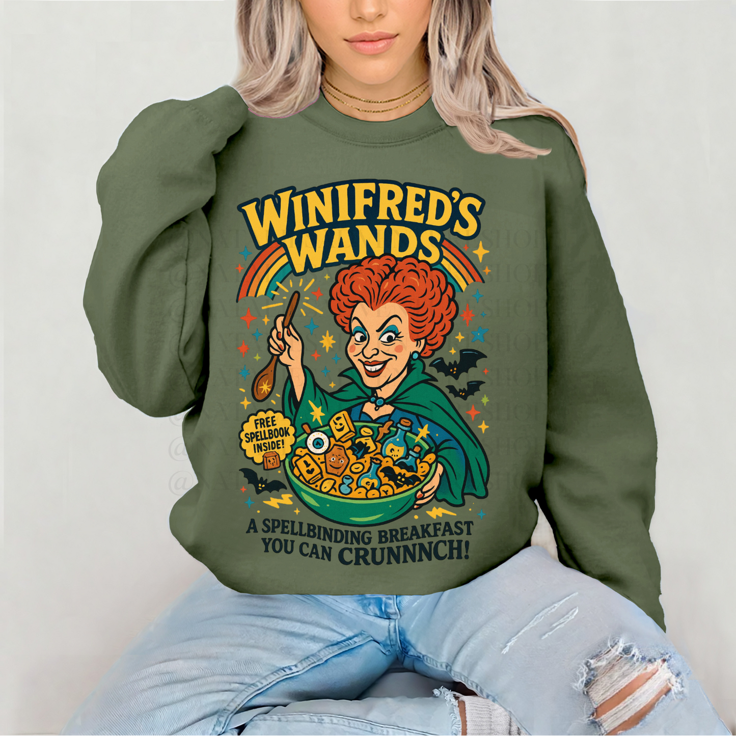 *Pre-Order* Winifred Wands Cereal Crewneck