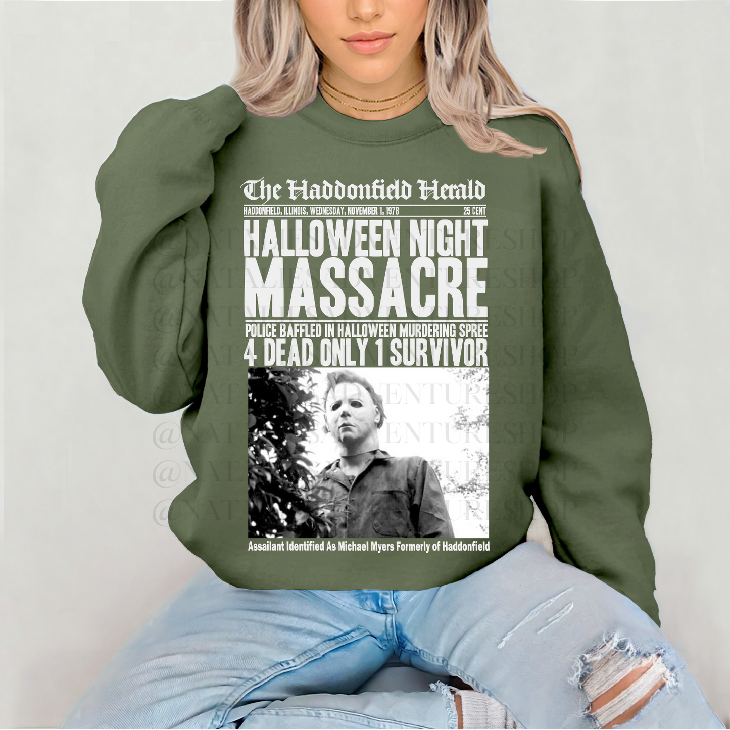 *Pre-Order* Haddonfield Crewneck
