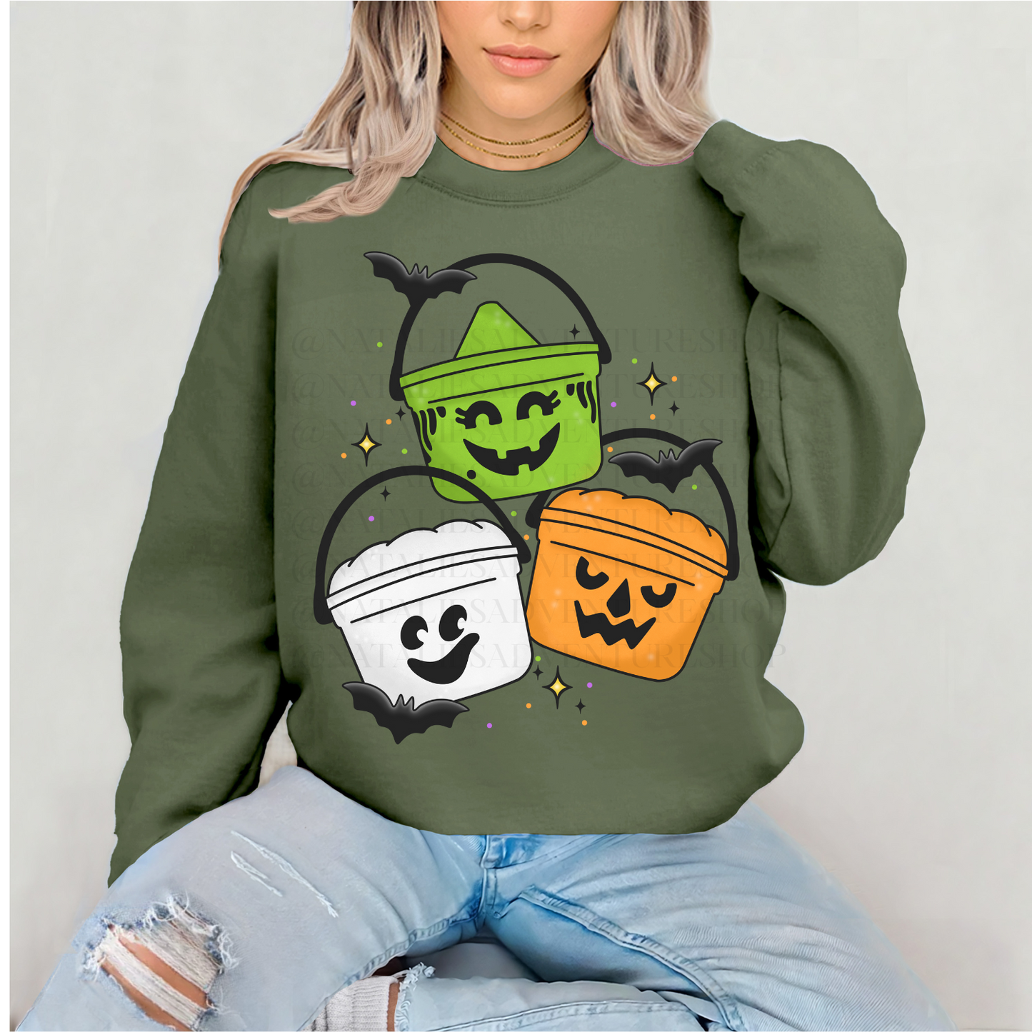 *Pre-Order* Halloween Buckets Crewneck