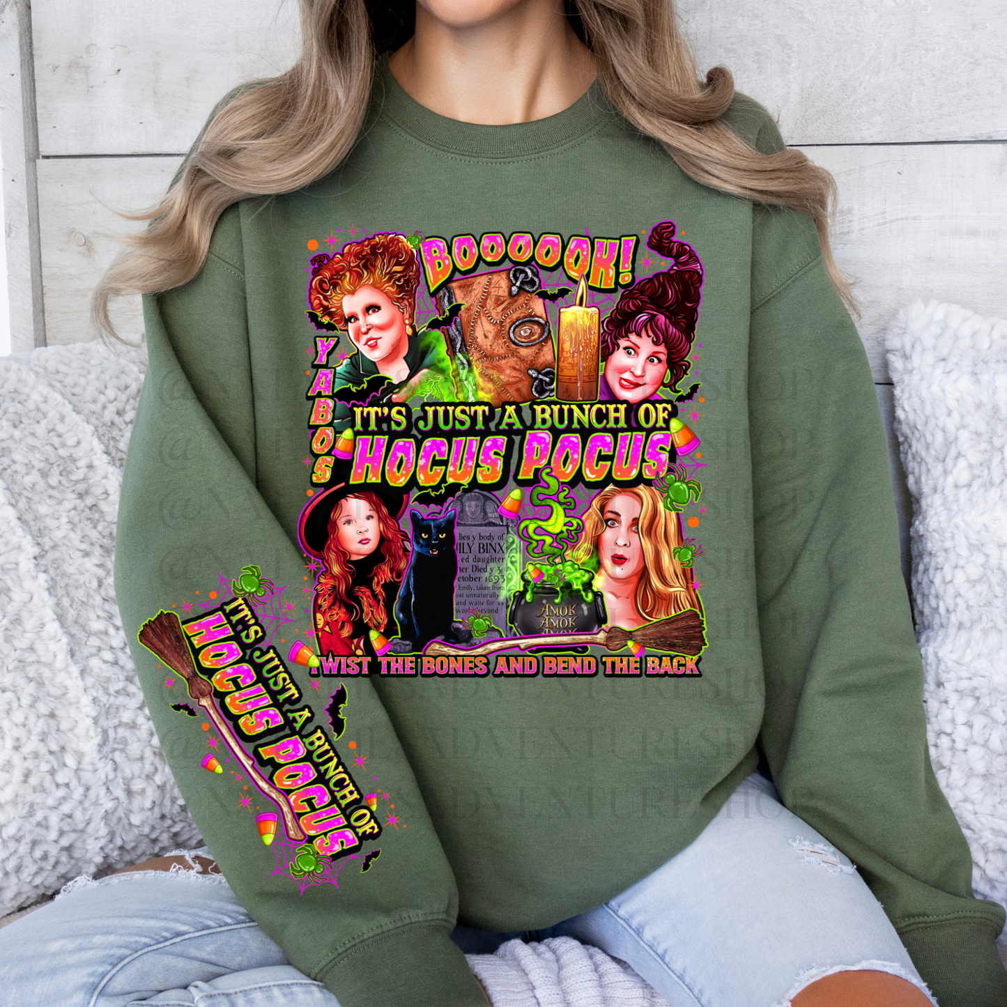 *Pre-Order* Pocus Neon Crewneck