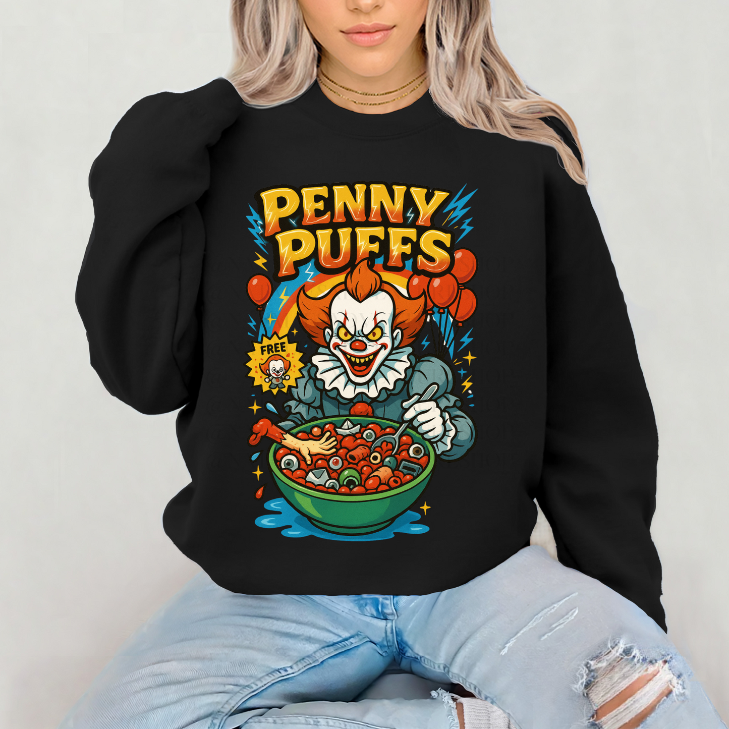 *Pre-Order* Penny Puffs Cereal Crewneck