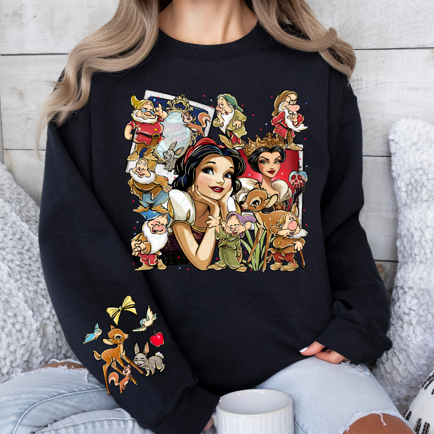 *Pre-Order* Snow Princess Cartoon Crewneck
