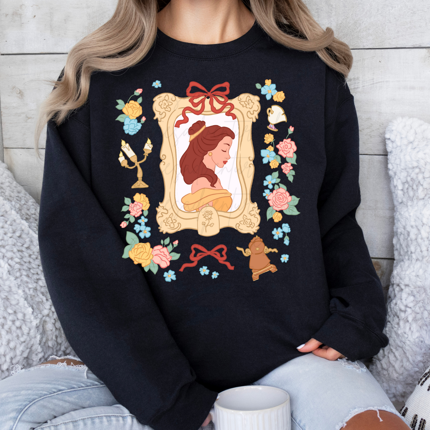 *Pre-Order* Beauty Princess Portrait Crewneck