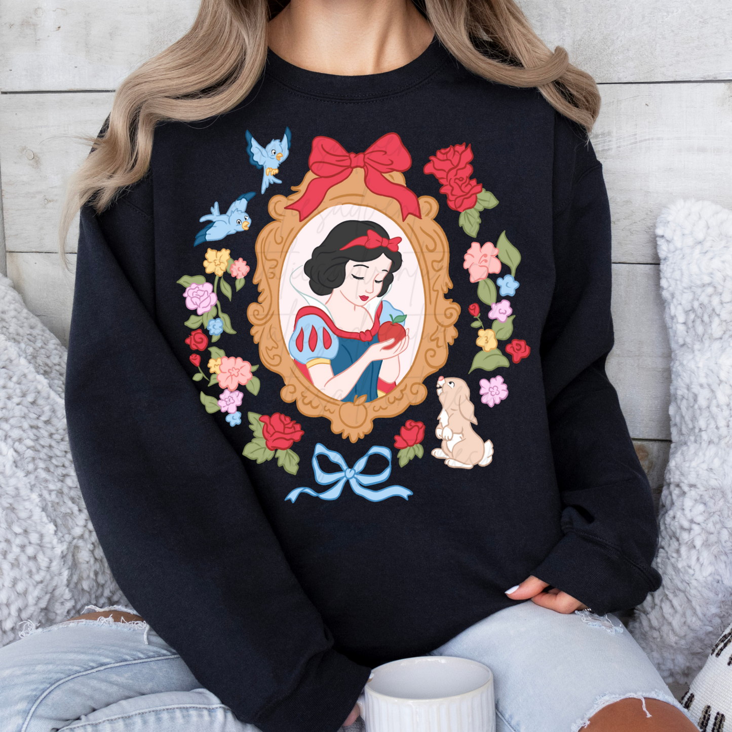 *Pre-Order* Snow Princess Portrait Crewneck