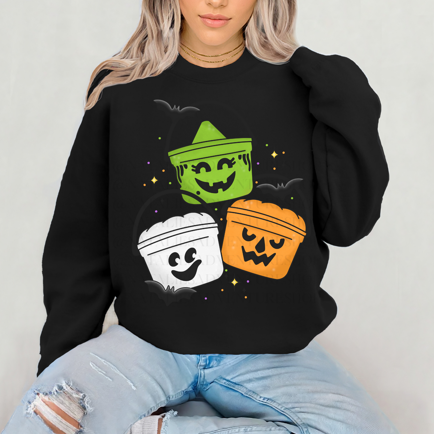 *Pre-Order* Halloween Buckets Crewneck
