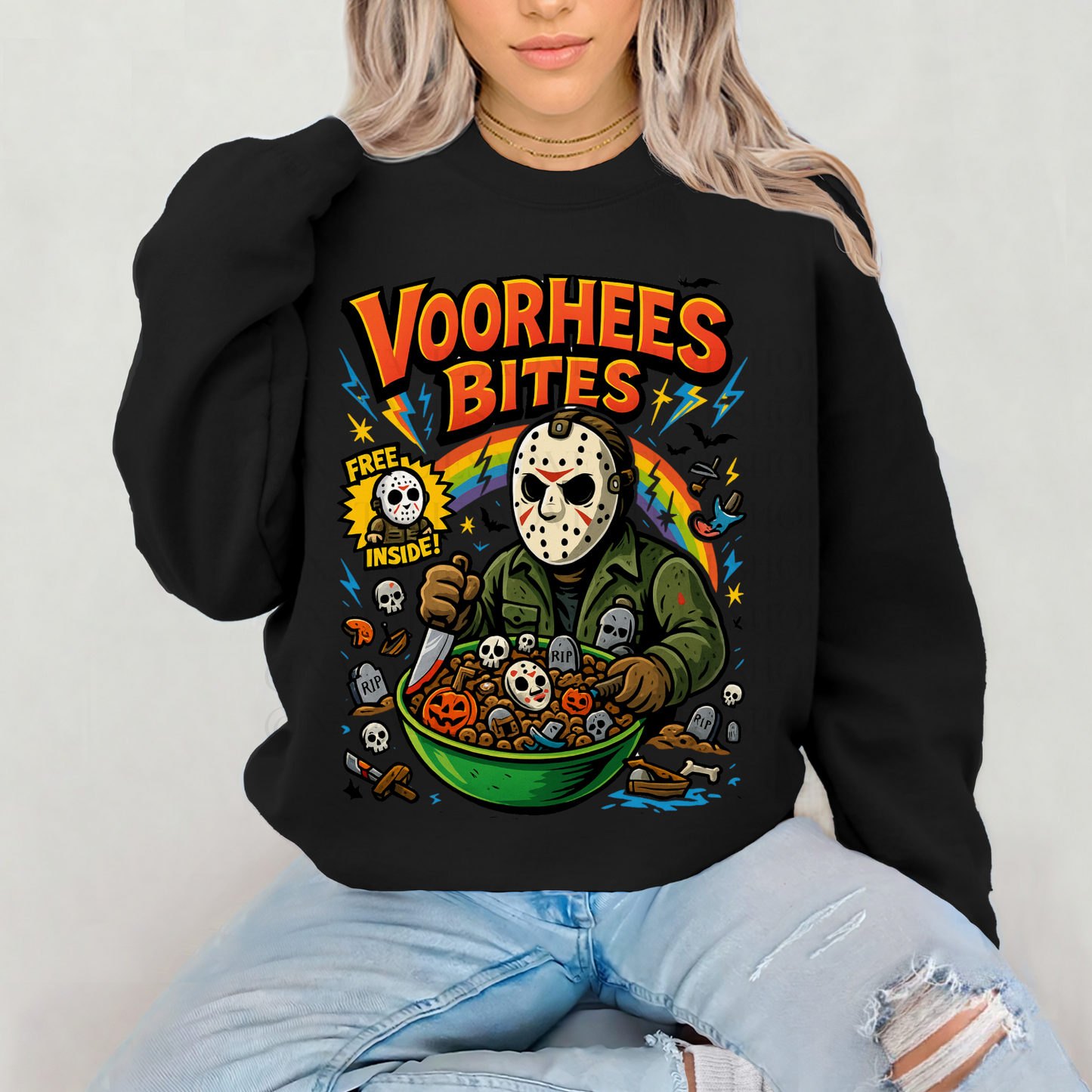 *Pre-Order* Vorhees Bites Cereal Crewneck