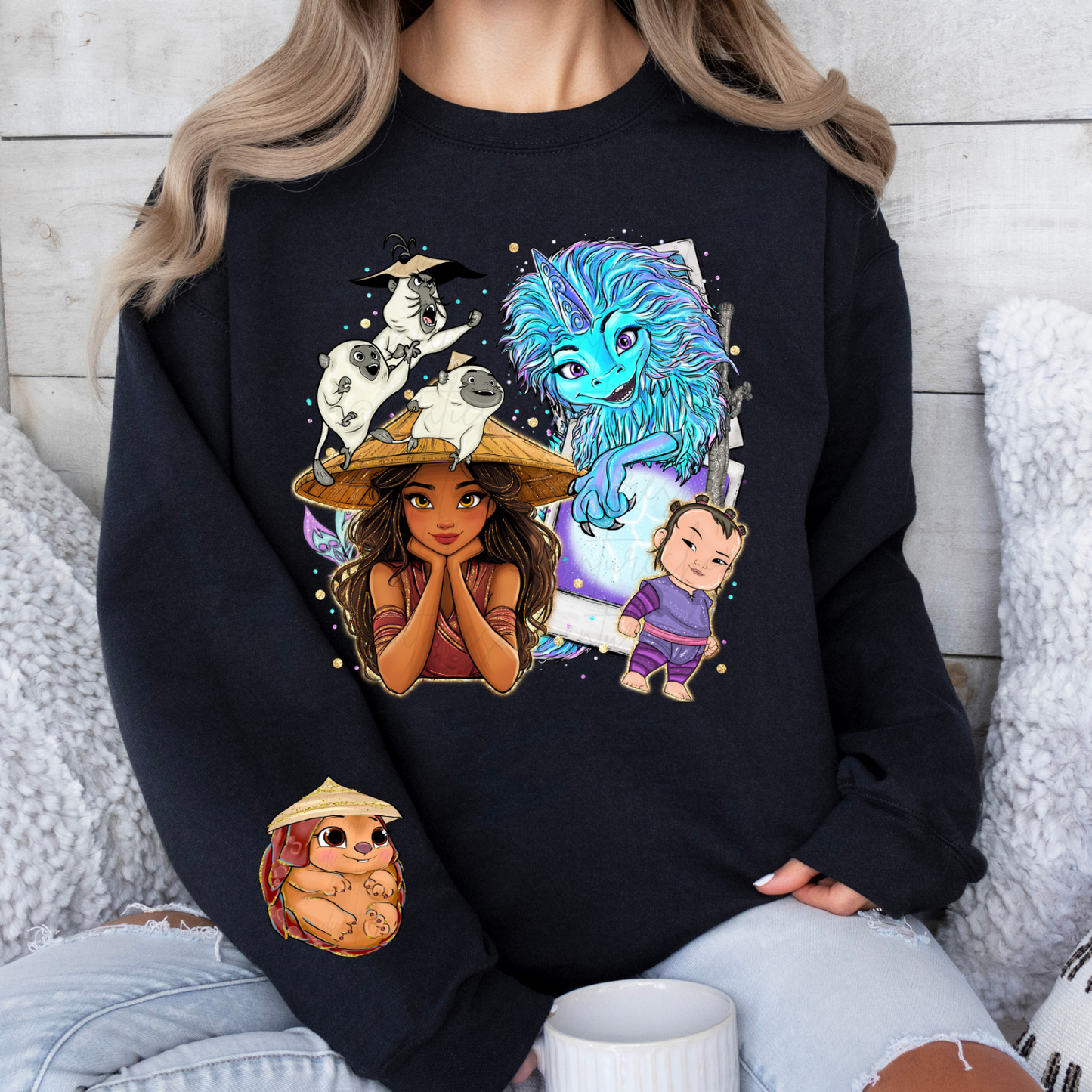 *Pre-Order* Dragon Princess Cartoon Crewneck