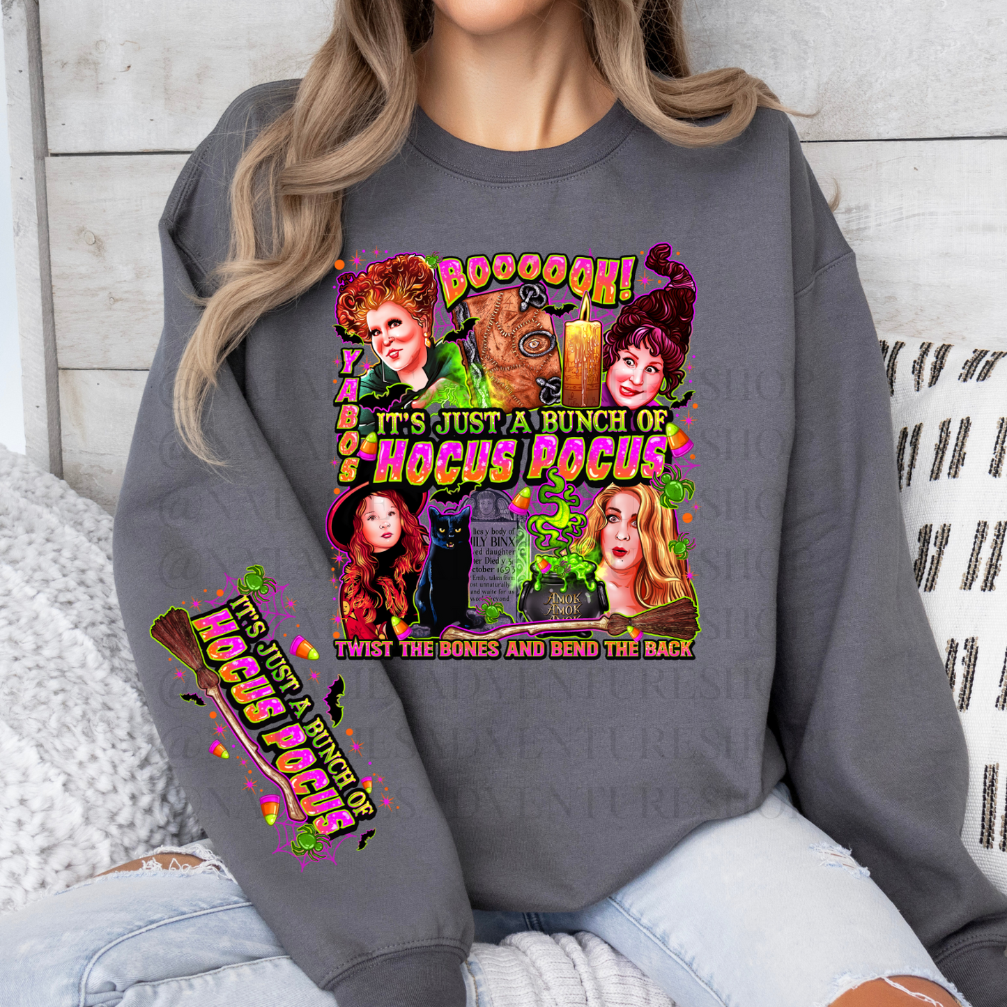 *Pre-Order* Pocus Neon Crewneck