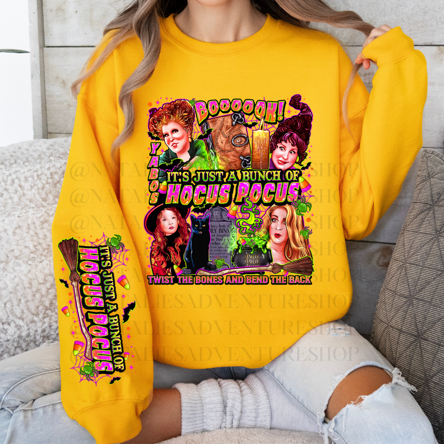 *Pre-Order* Pocus Neon Crewneck