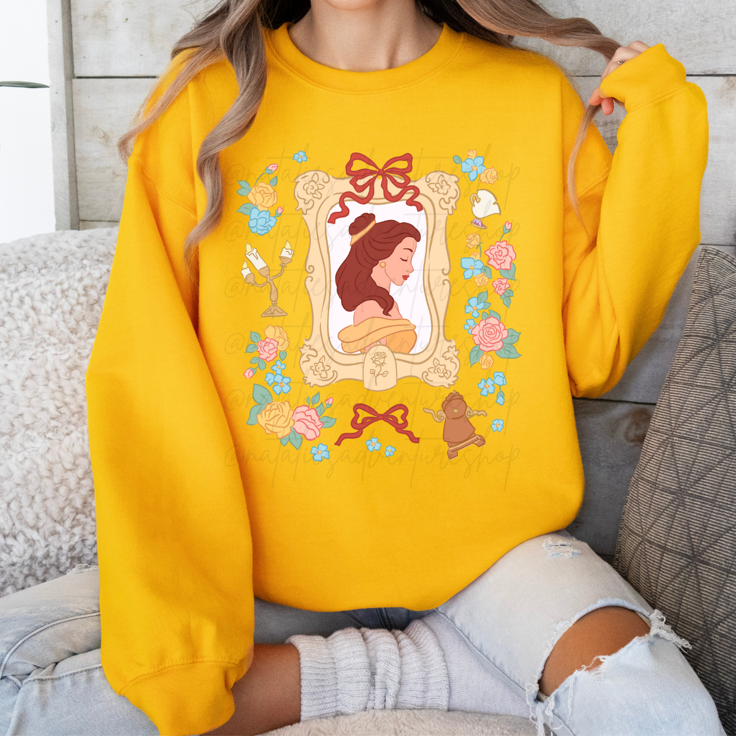 *Pre-Order* Beauty Princess Portrait Crewneck