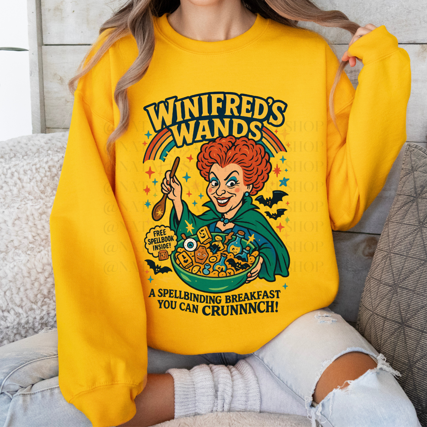 *Pre-Order* Winifred Wands Cereal Crewneck