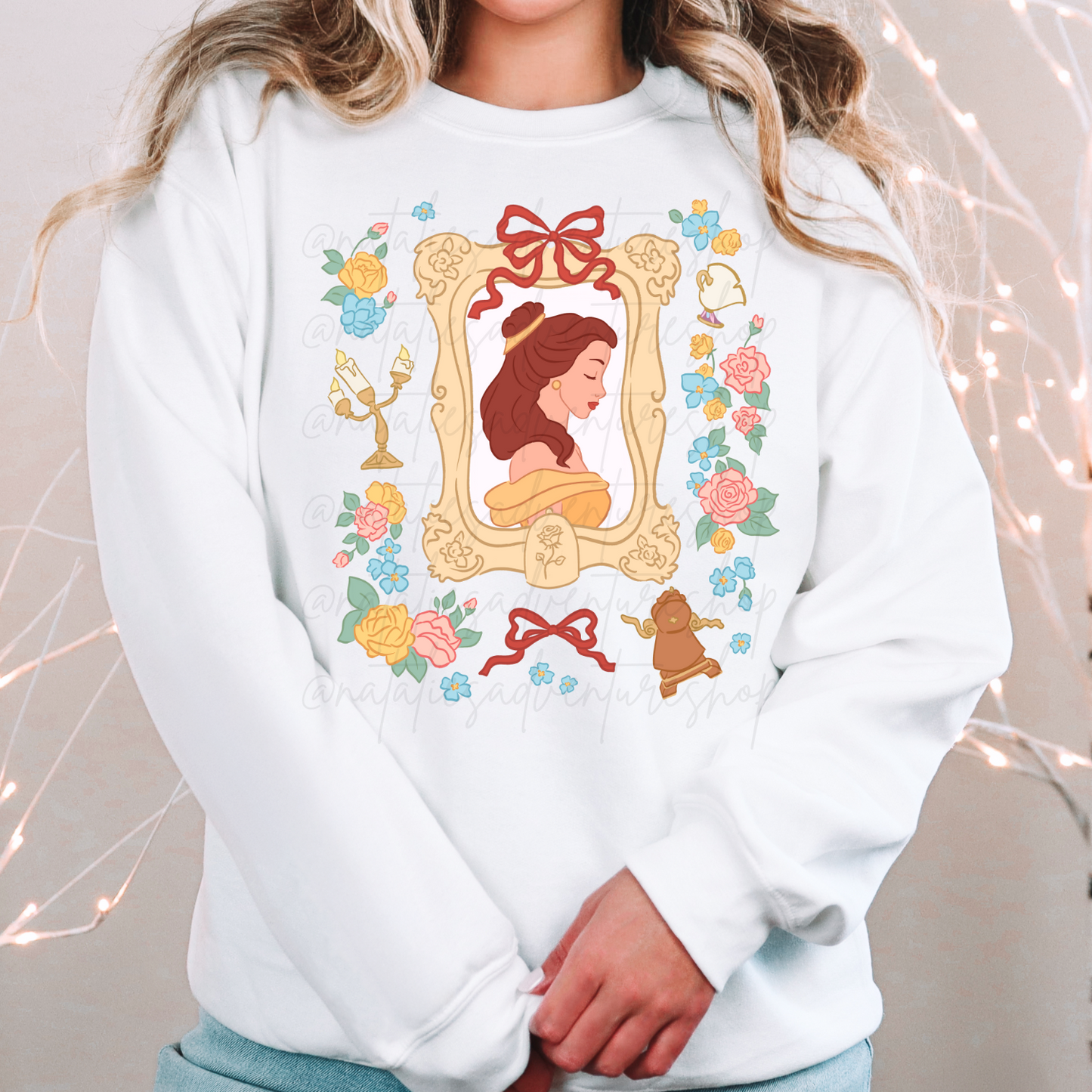 *Pre-Order* Beauty Princess Portrait Crewneck