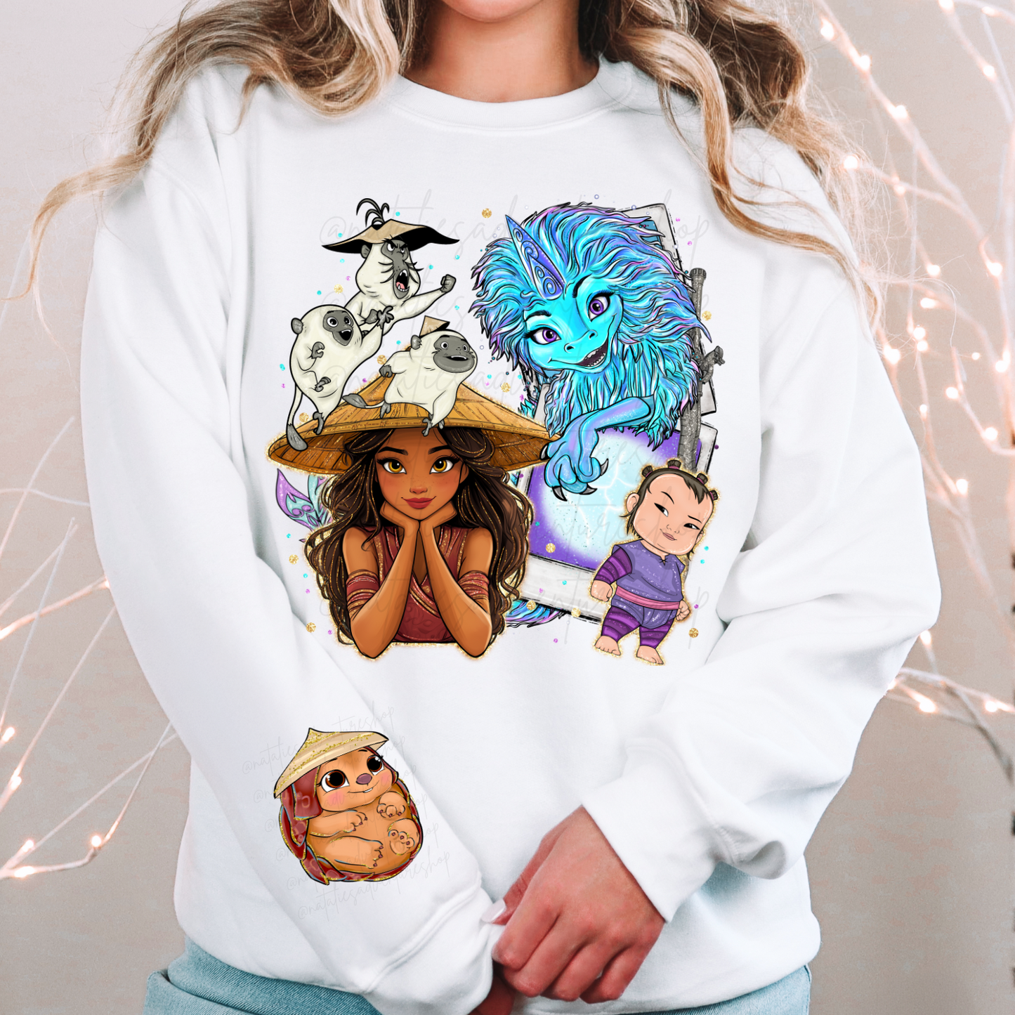 *Pre-Order* Dragon Princess Cartoon Crewneck