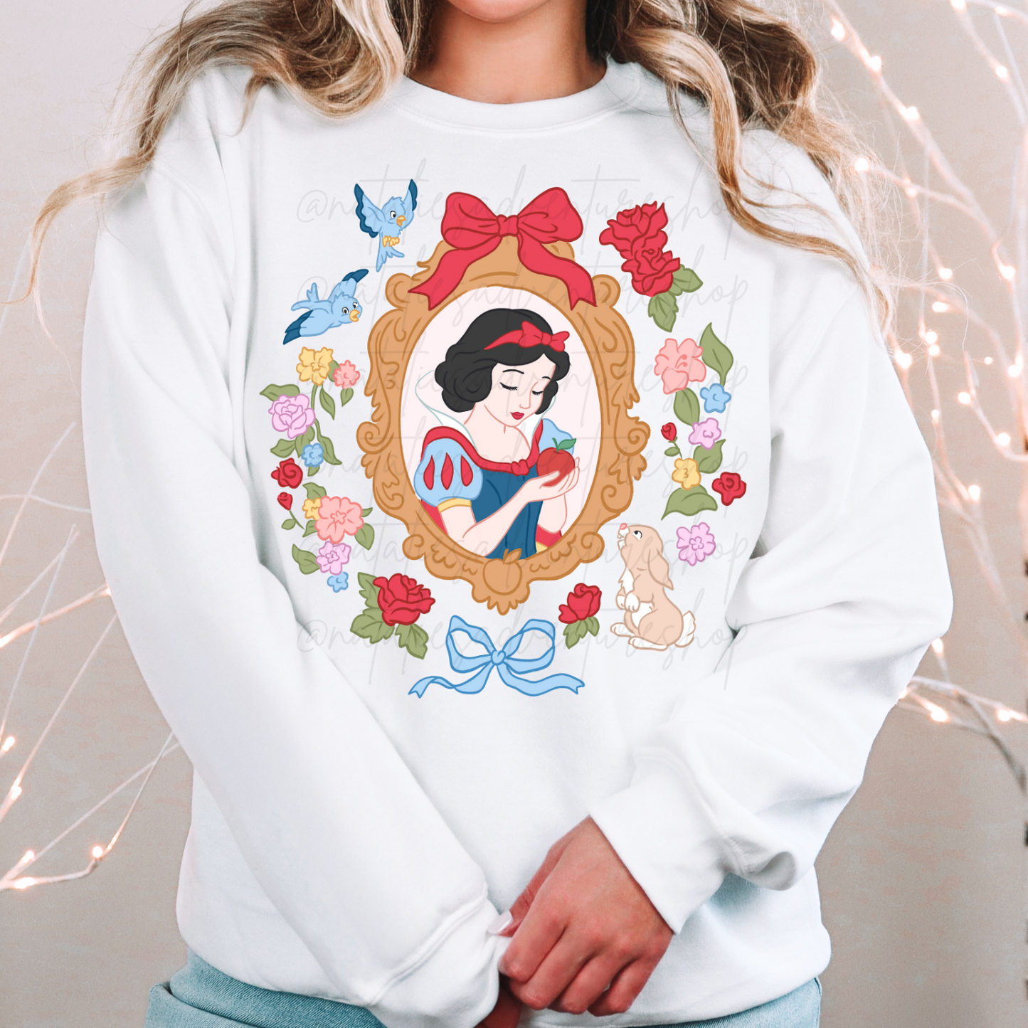 *Pre-Order* Snow Princess Portrait Crewneck
