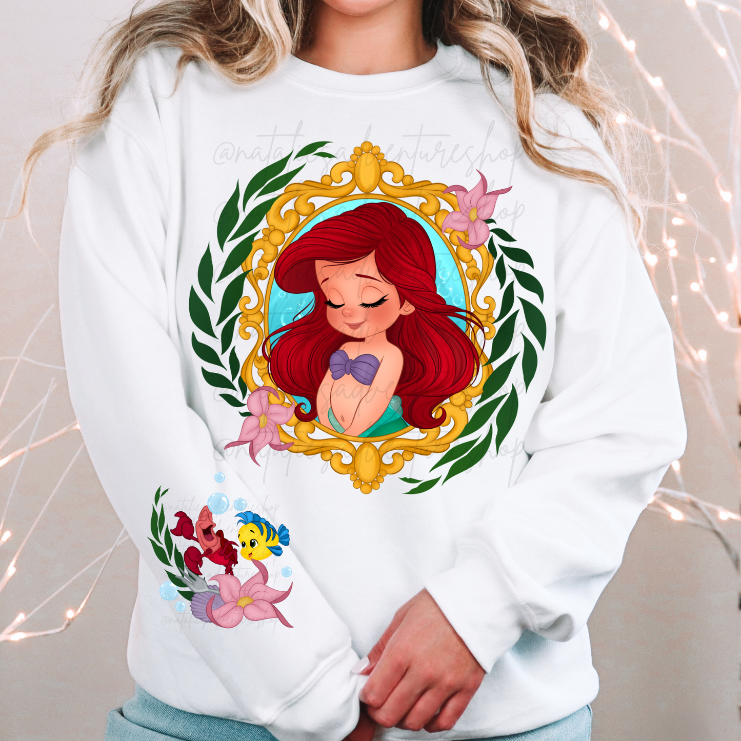 *Pre-Order* Baby Mermaid Princess Crewneck