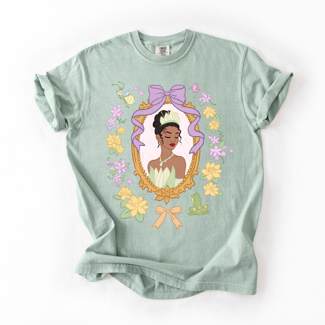 *Pre-Order* Tia Princess Portrait T-Shirt (Comfort Colors)