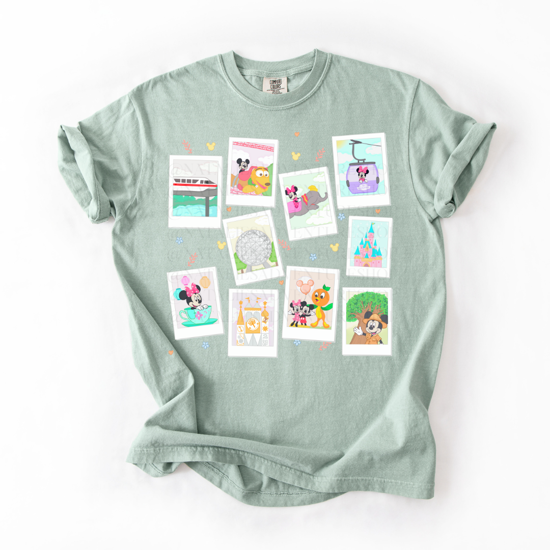 *Pre-Order* World Polaroids T-Shirt (Comfort Colors)